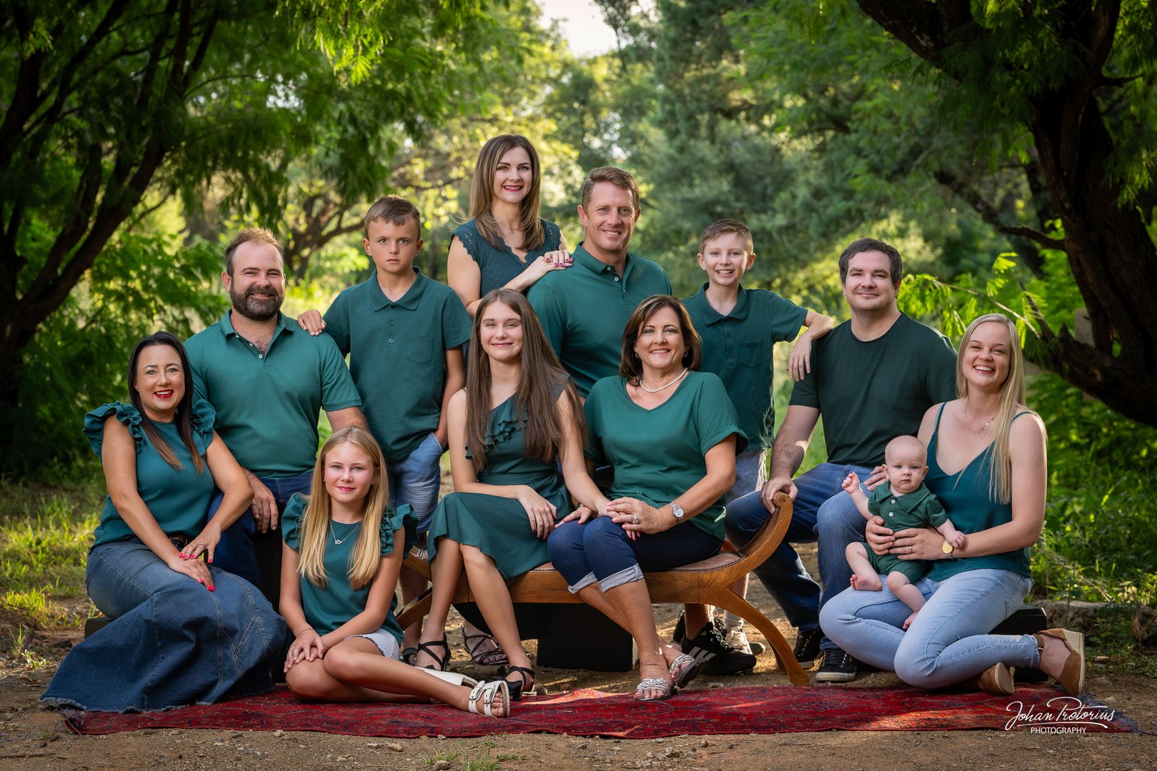 Elfrida and her beautiful family